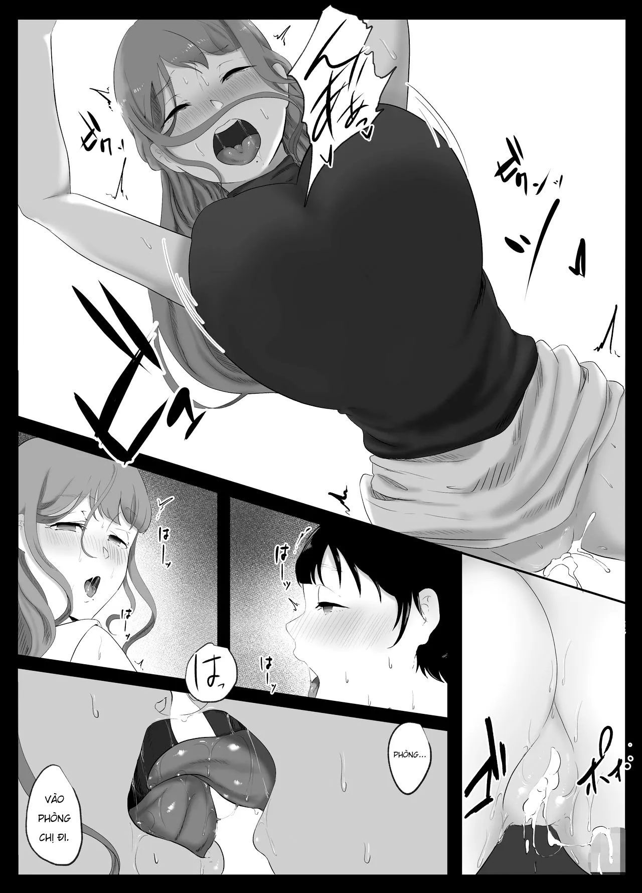 HentaiVN.net - Ảnh 31 - Mối quan hệ giữa tôi và người chị kế [Onee-chan to no Kankei; My relationship with my sister] - Oneshot