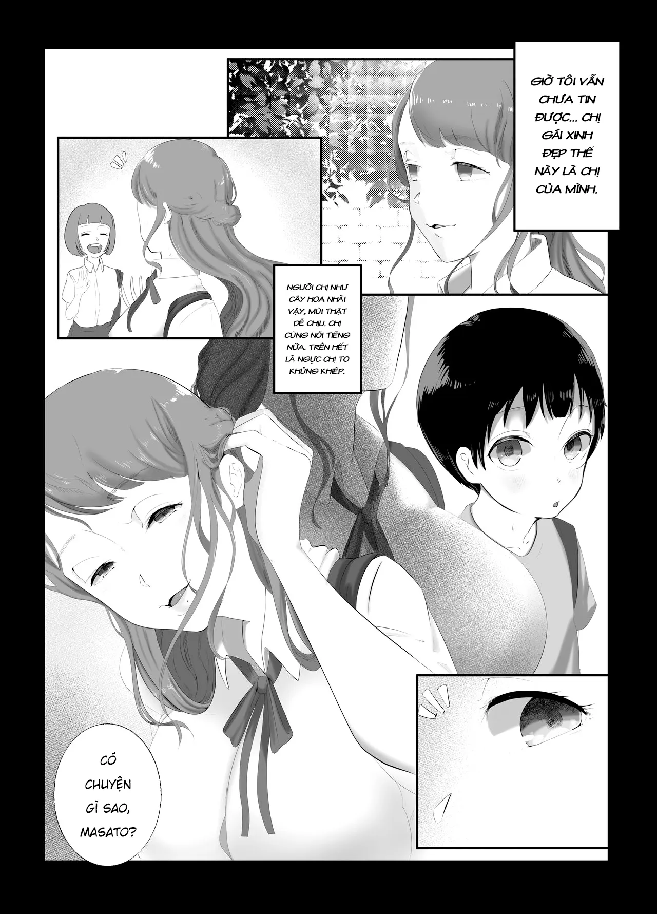HentaiVN.net - Ảnh 5 - Mối quan hệ giữa tôi và người chị kế [Onee-chan to no Kankei; My relationship with my sister] - Oneshot