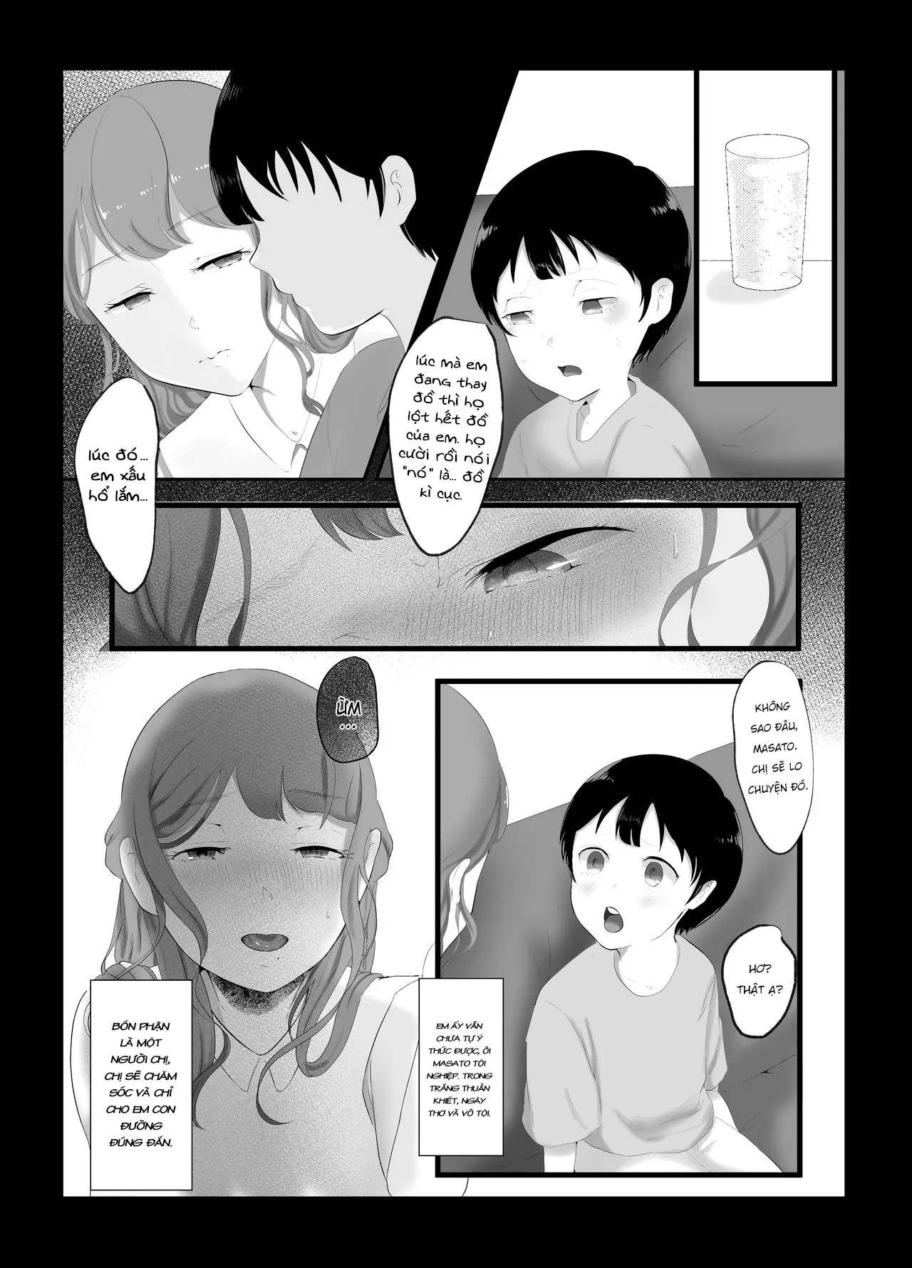 HentaiVN.net - Ảnh 8 - Mối quan hệ giữa tôi và người chị kế [Onee-chan to no Kankei; My relationship with my sister] - Oneshot