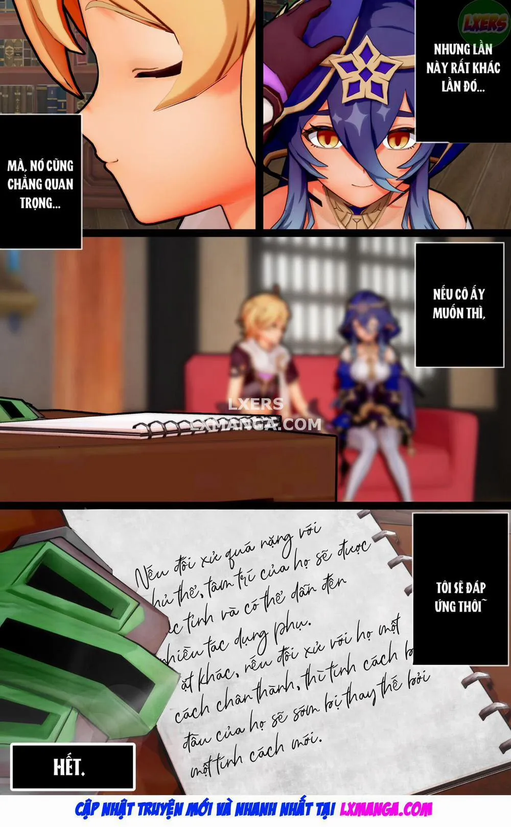 HentaiVN.net - Ảnh 27 - Laylas Late Night Training Session - Oneshot