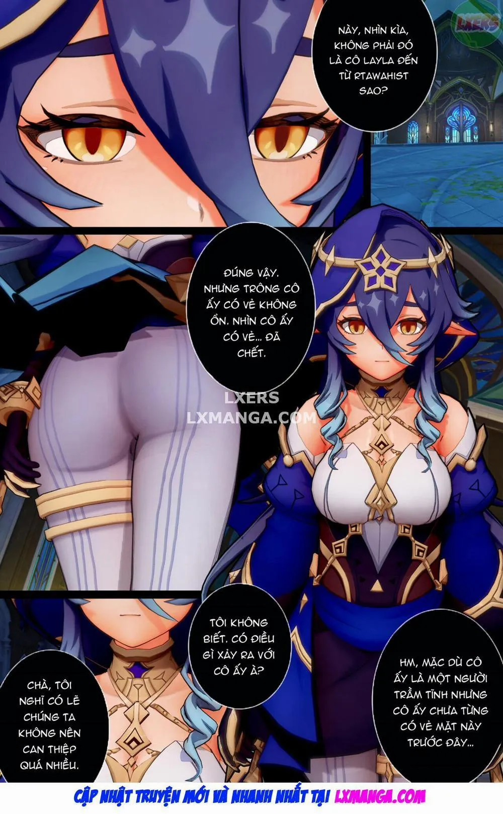 HentaiVN.net - Ảnh 3 - Laylas Late Night Training Session - Oneshot