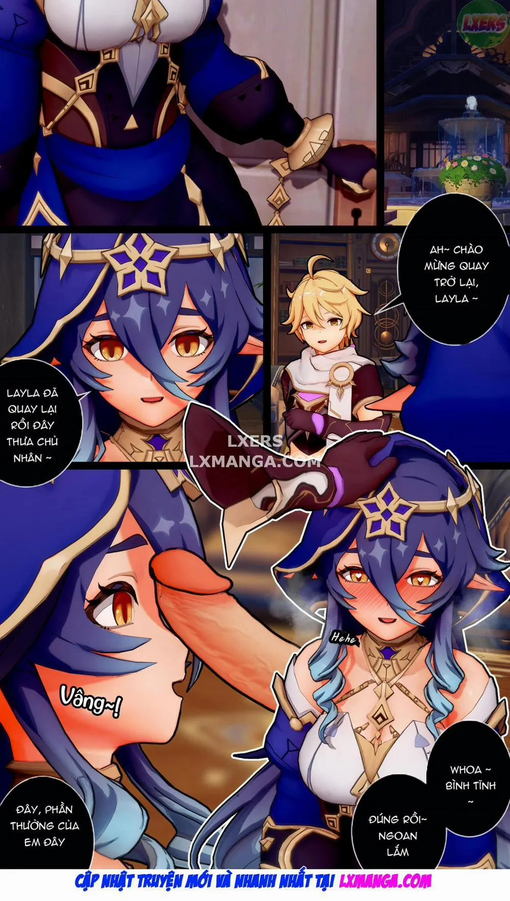 HentaiVN.net - Ảnh 4 - Laylas Late Night Training Session - Oneshot