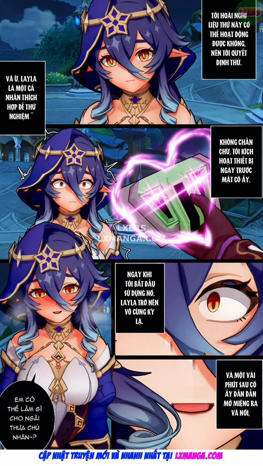 HentaiVN.net - Ảnh 6 - Laylas Late Night Training Session - Oneshot