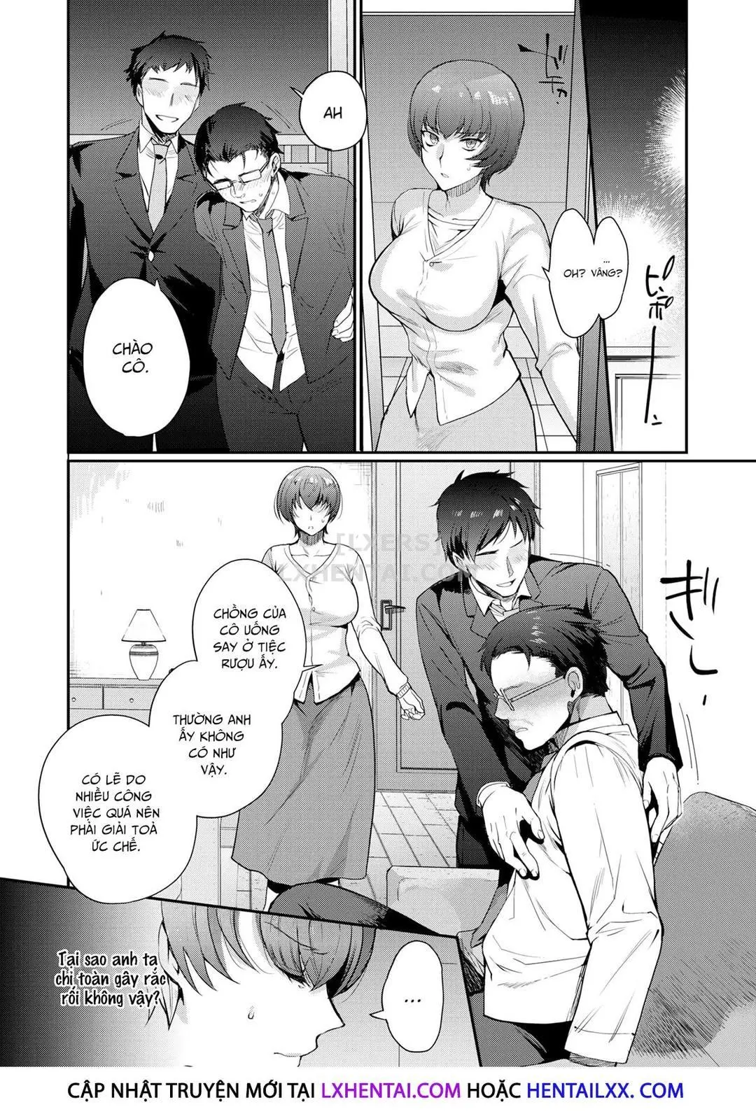 HentaiVN.net - Ảnh 4 - Ngày nghỉ của người phụ nữ nội trợ - one shot