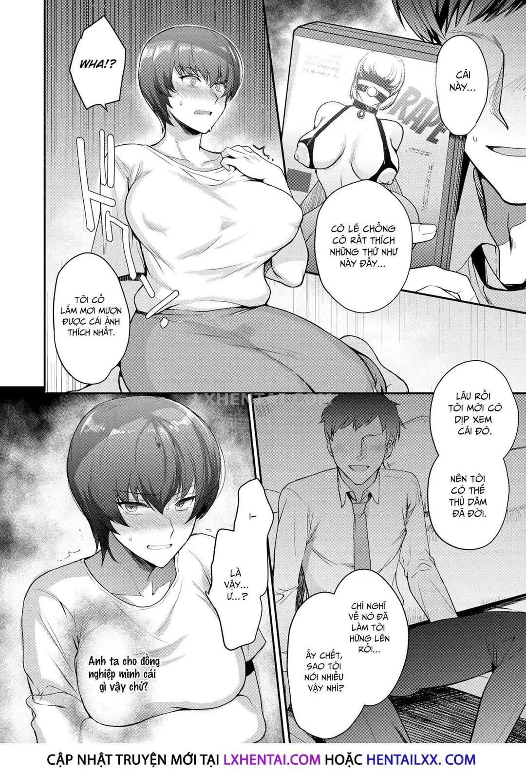 HentaiVN.net - Ảnh 6 - Ngày nghỉ của người phụ nữ nội trợ - one shot