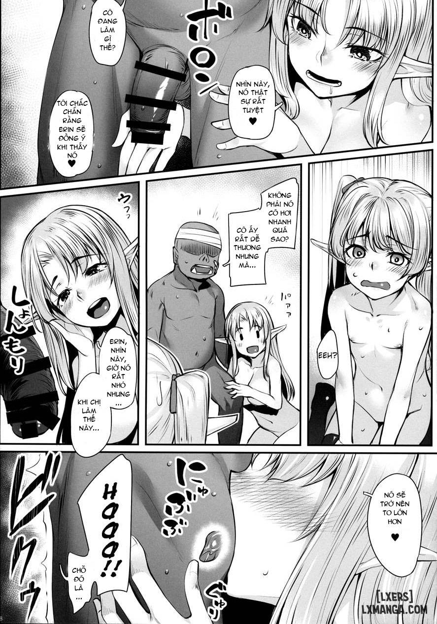 HentaiVN.net - Ảnh 8 - Elf Sisters And The Orc - Oneshot