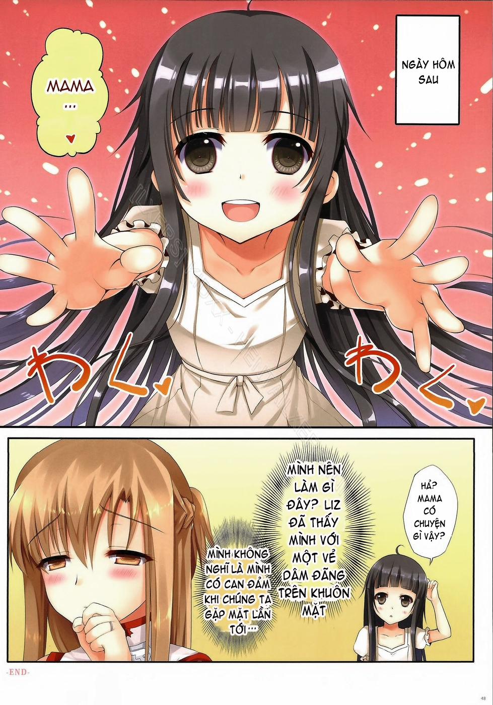 HentaiVN.net - Ảnh 17 - Cumming Inside Asuna 100% (Sword Art Online) [Asuna Ni 100% Nama Nakadashi Shimasu] - Chap 2