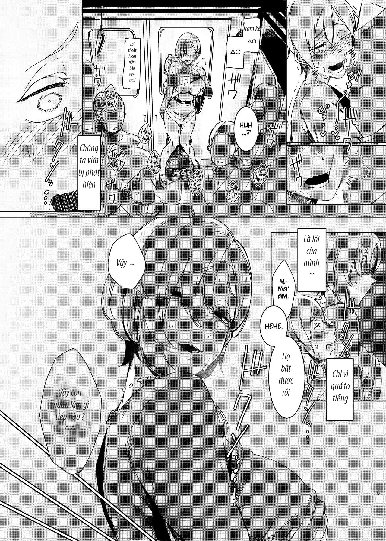 HentaiVN.net - Ảnh 20 - Chuyến tàu định mệnh ! - Oneshot
