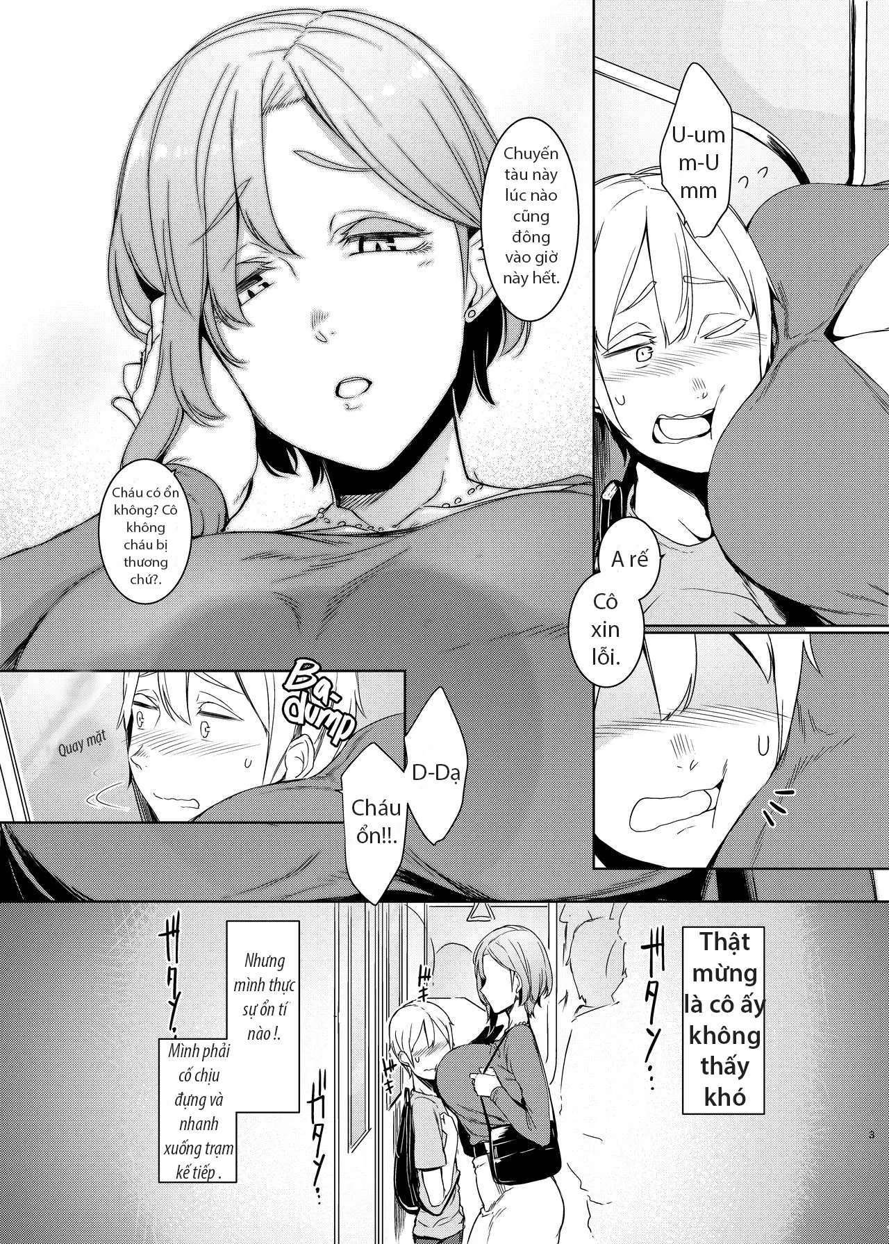 HentaiVN.net - Ảnh 4 - Chuyến tàu định mệnh ! - Oneshot