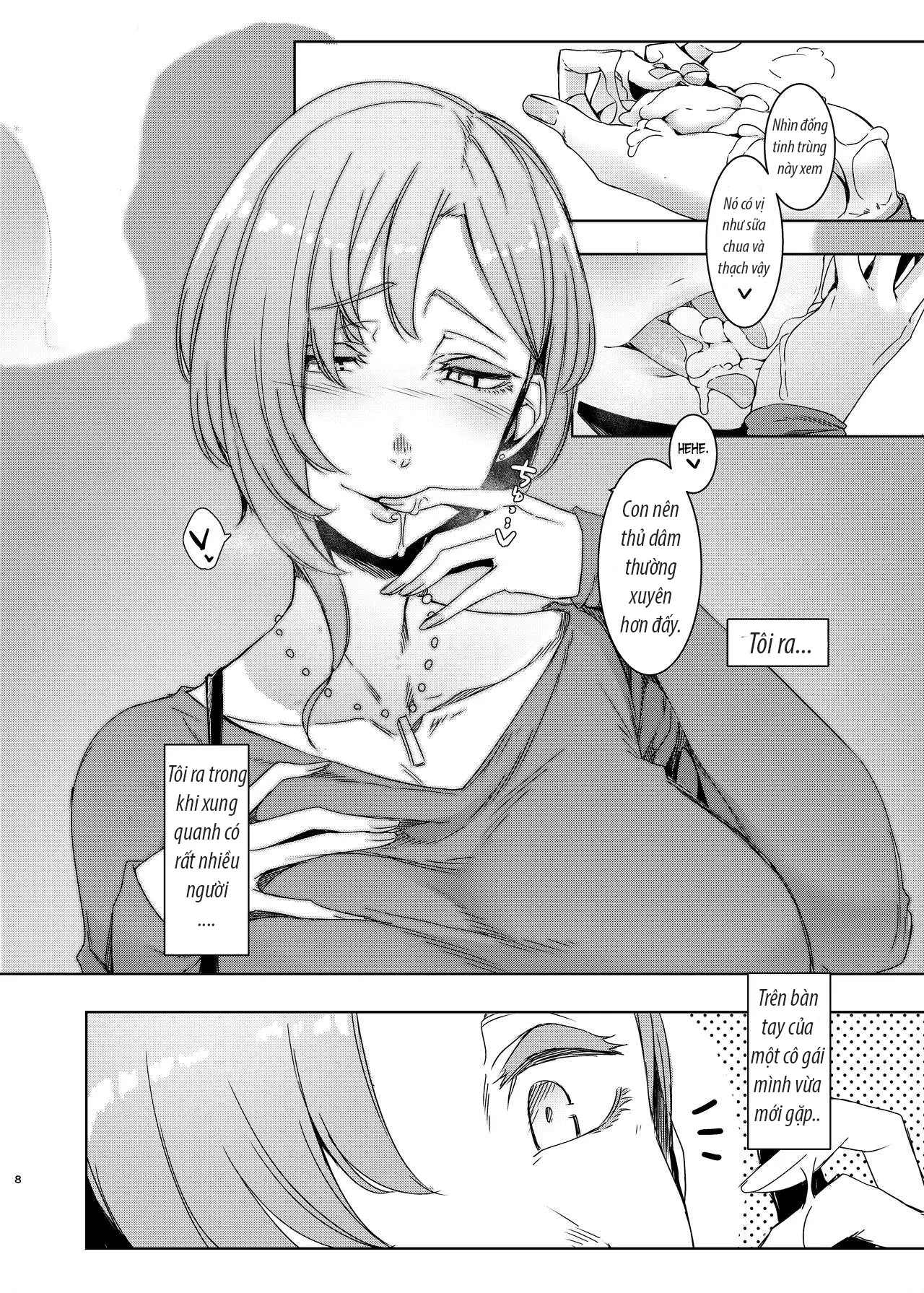 HentaiVN.net - Ảnh 9 - Chuyến tàu định mệnh ! - Oneshot