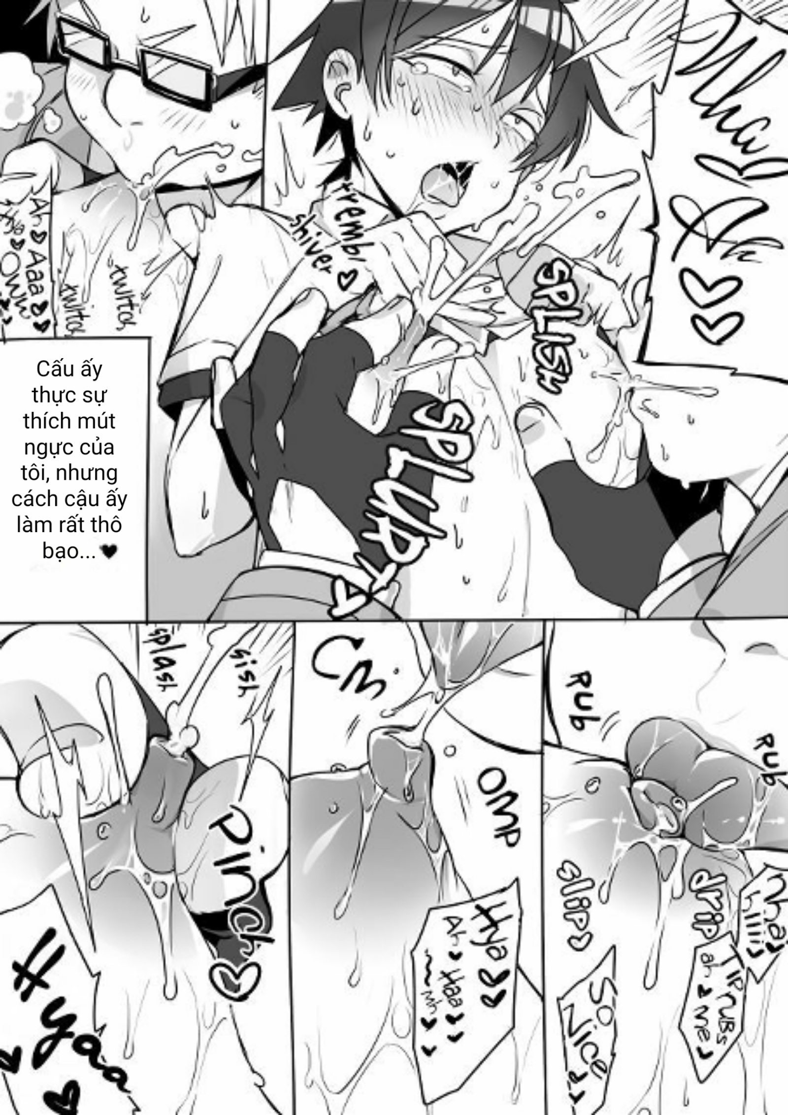 HentaiVN.net - Ảnh 5 - [Cr-R] Mainichi Tanetsuke Sare te Mesu no Karada ni Natta Hachiman ga Hamerare nagara Shanyuu Suru Manga (Yahari Ore no Seishun Love Come wa Machigatteiru.) - One shot