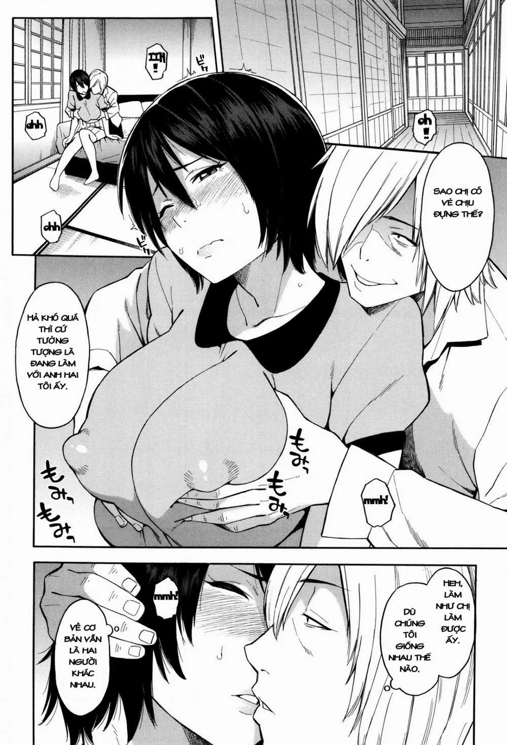 HentaiVN.net - Ảnh 10 - Chị Dâu và Em Rể [Aniyome To Gitei ~Kindan No Kankei~ Zenpen] - Oneshot