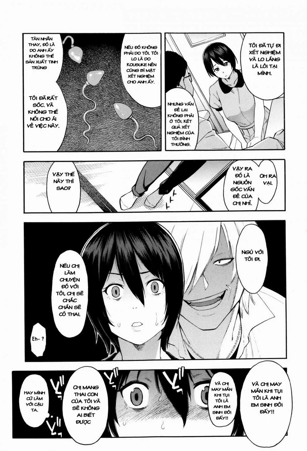 HentaiVN.net - Ảnh 9 - Chị Dâu và Em Rể [Aniyome To Gitei ~Kindan No Kankei~ Zenpen] - Oneshot
