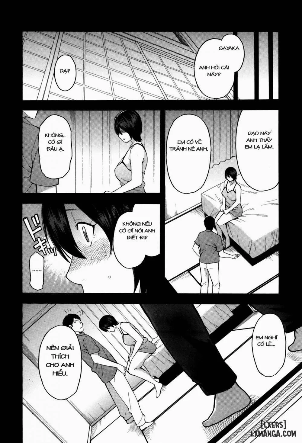 HentaiVN.net - Ảnh 5 - Chị Dâu và Em Rể [Aniyome To Gitei ~Kindan No Kankei~ Zenpen] - Chương 2