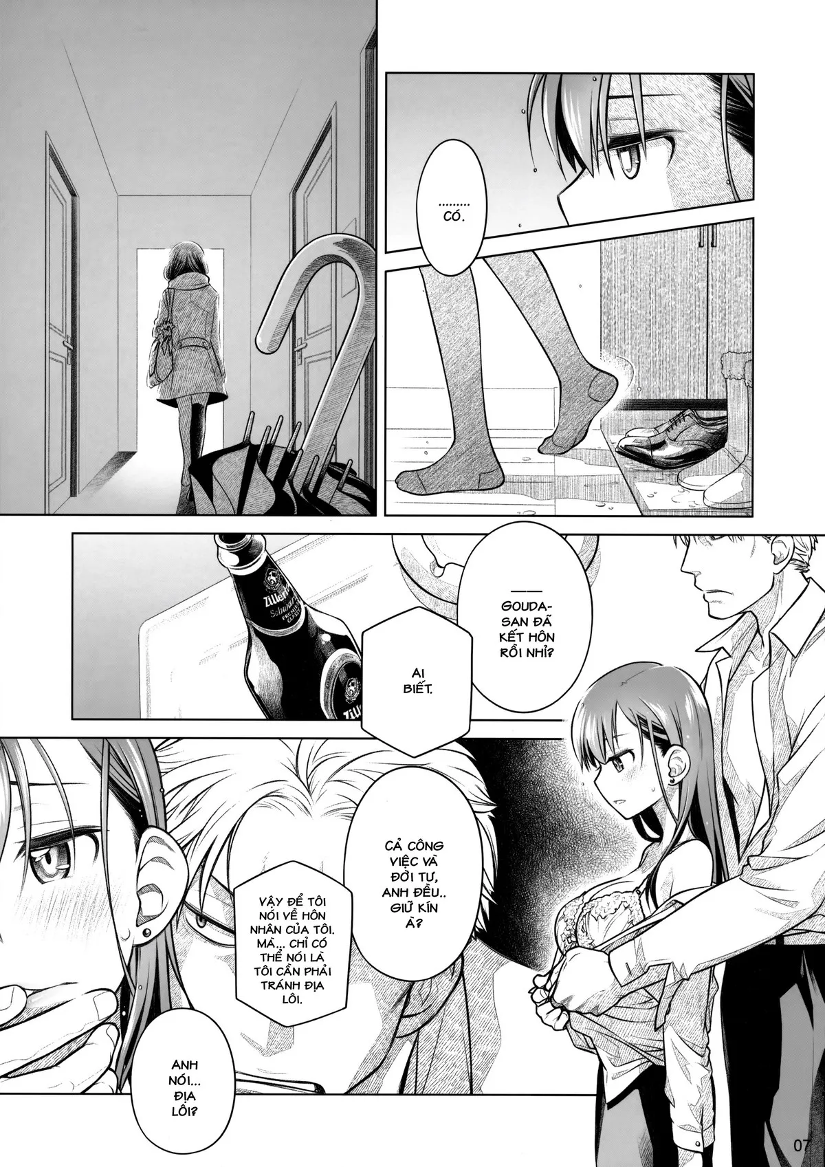 HentaiVN.net - Ảnh 6 - Stay by me [Hãy bên em] - Fragile-S #1 Mưa Giông