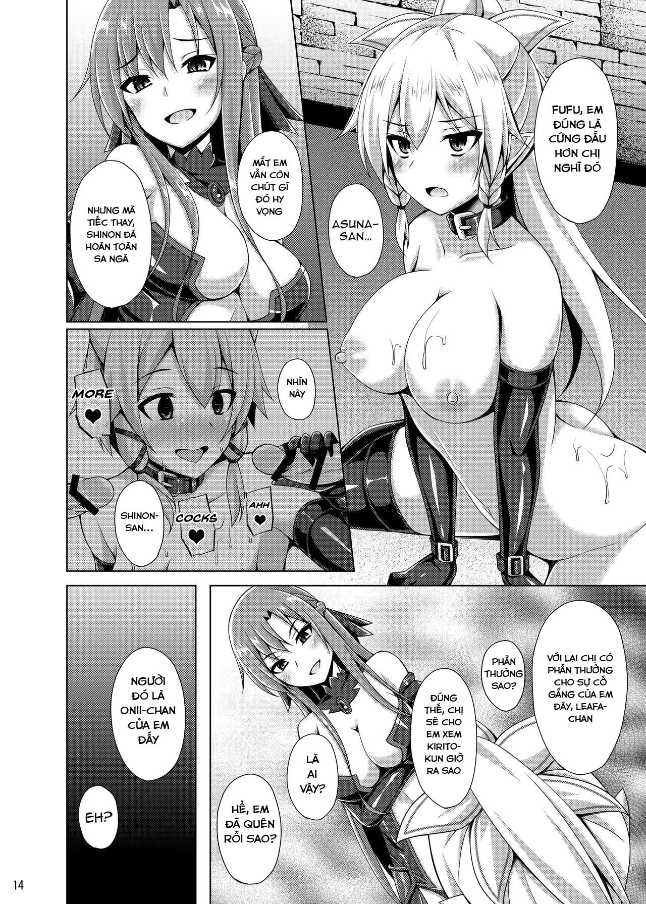 HentaiVN.net - Ảnh 12 - Kanojo wa Mou ...Onii-chan... to wa Yonde Kurenai... (Sword Art Online) - Oneshot