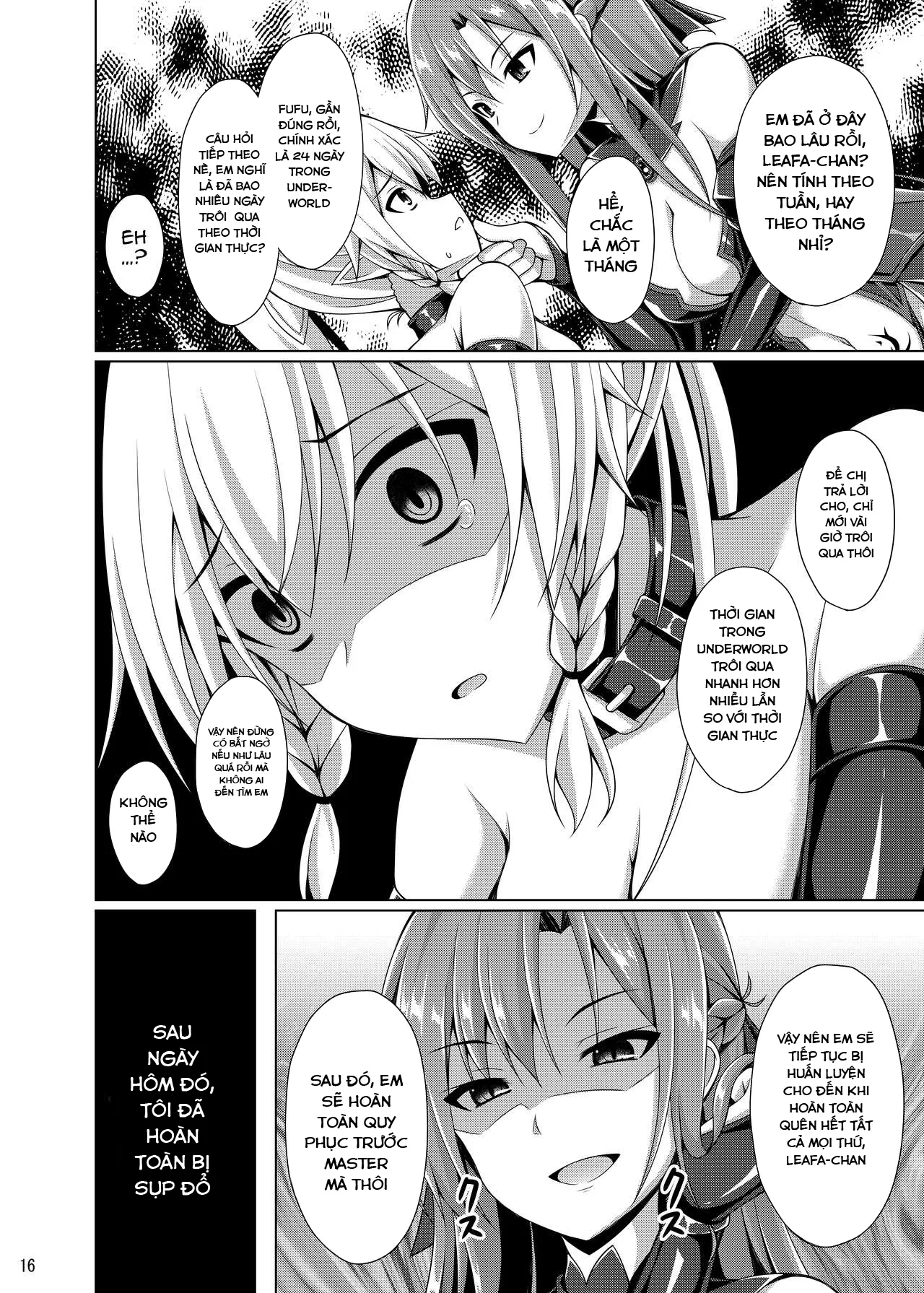 HentaiVN.net - Ảnh 14 - Kanojo wa Mou ...Onii-chan... to wa Yonde Kurenai... (Sword Art Online) - Oneshot