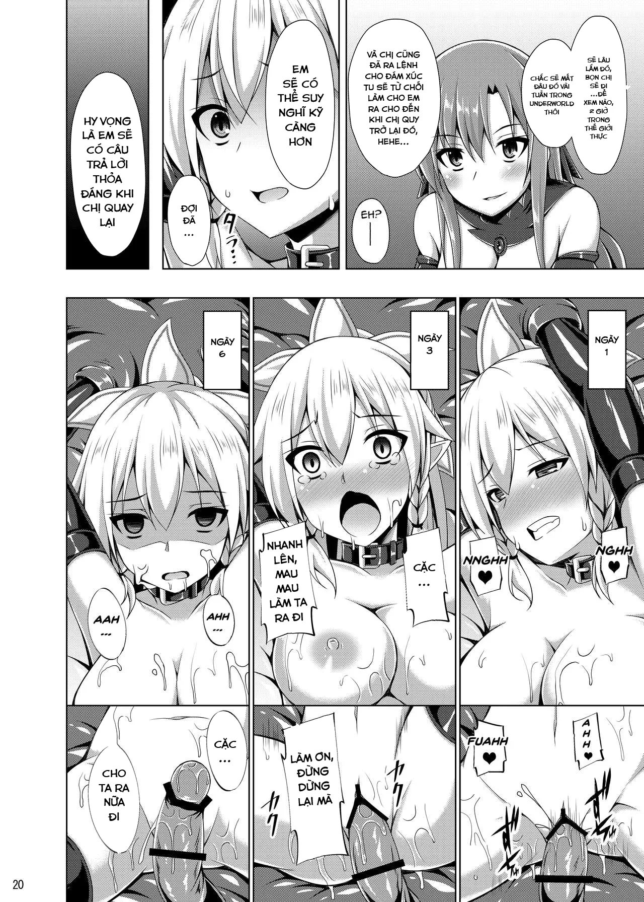 HentaiVN.net - Ảnh 18 - Kanojo wa Mou ...Onii-chan... to wa Yonde Kurenai... (Sword Art Online) - Oneshot