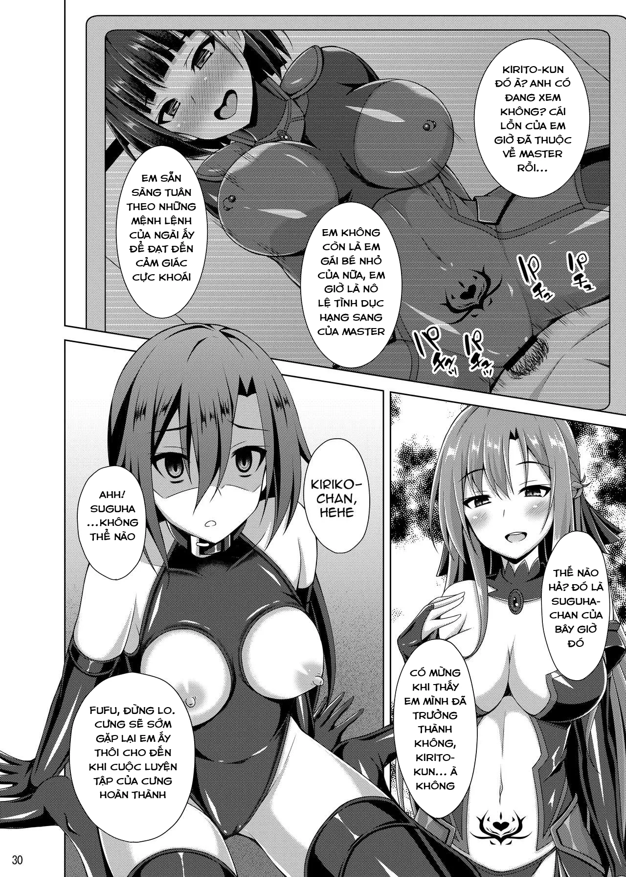 HentaiVN.net - Ảnh 28 - Kanojo wa Mou ...Onii-chan... to wa Yonde Kurenai... (Sword Art Online) - Oneshot