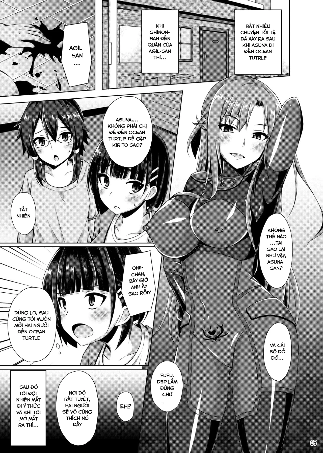HentaiVN.net - Ảnh 3 - Kanojo wa Mou ...Onii-chan... to wa Yonde Kurenai... (Sword Art Online) - Oneshot