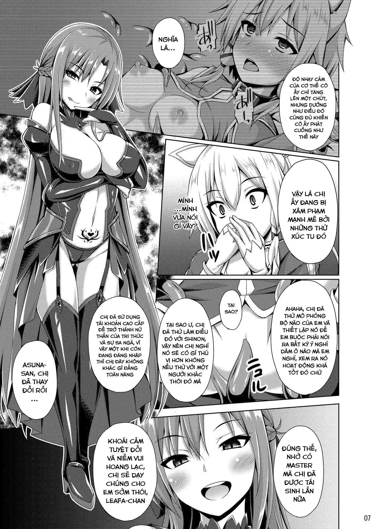 HentaiVN.net - Ảnh 5 - Kanojo wa Mou ...Onii-chan... to wa Yonde Kurenai... (Sword Art Online) - Oneshot