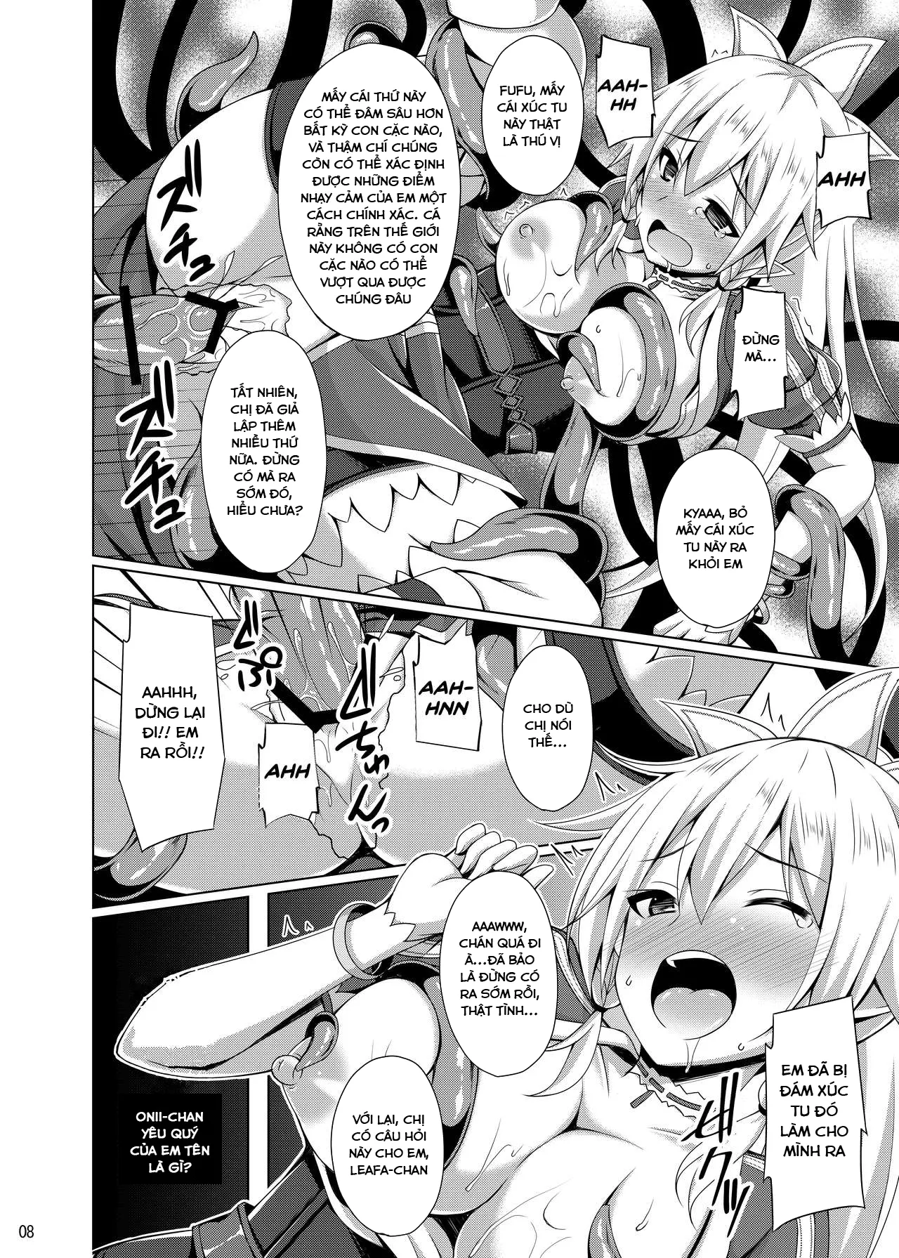 HentaiVN.net - Ảnh 6 - Kanojo wa Mou ...Onii-chan... to wa Yonde Kurenai... (Sword Art Online) - Oneshot