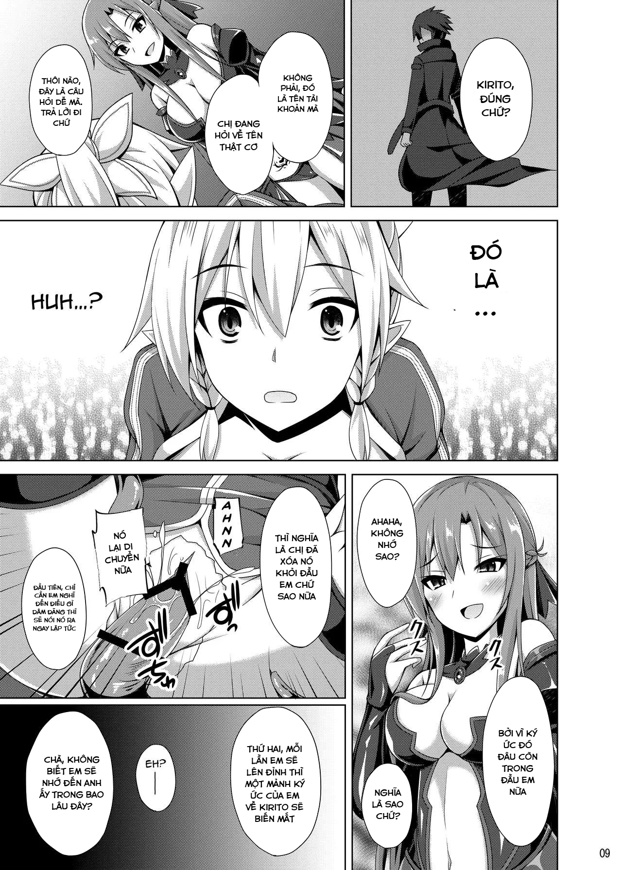 HentaiVN.net - Ảnh 7 - Kanojo wa Mou ...Onii-chan... to wa Yonde Kurenai... (Sword Art Online) - Oneshot
