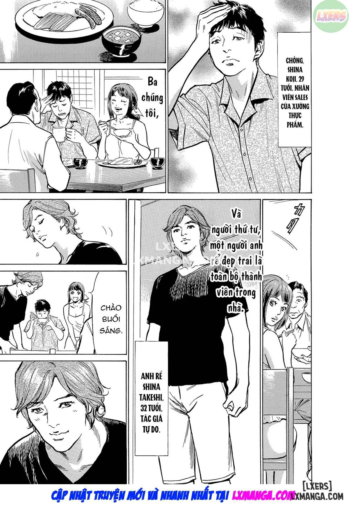 HentaiVN.net - Ảnh 7 - Gikei ni Yobai o Sareta Watashi wa Ikudotonaku Zecchou o Kurikaeshita - Chapter 1