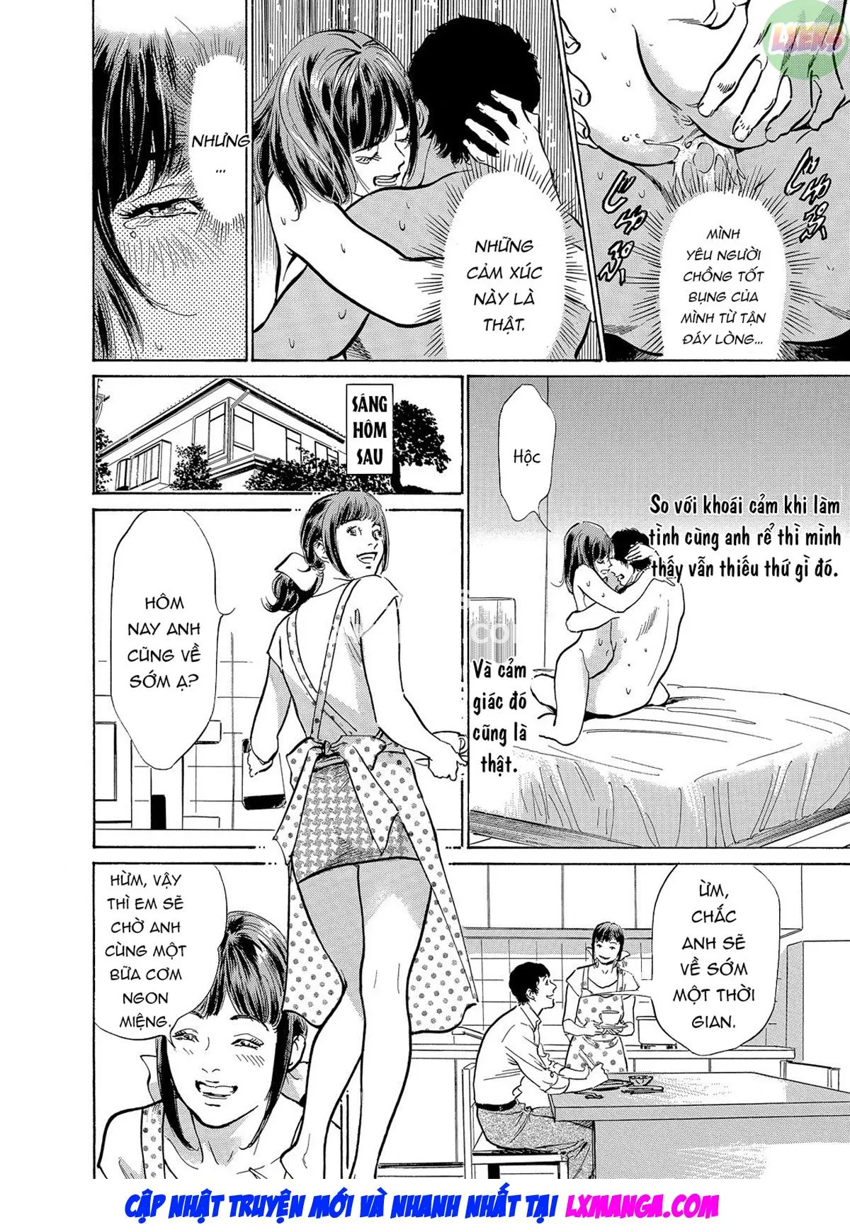 HentaiVN.net - Ảnh 15 - Gikei ni Yobai o Sareta Watashi wa Ikudotonaku Zecchou o Kurikaeshita - Chap 3