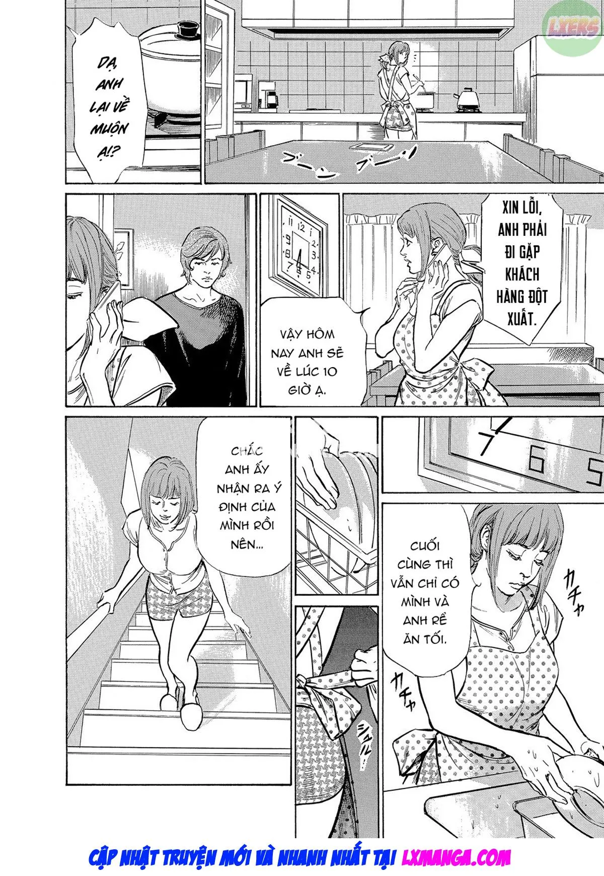 HentaiVN.net - Ảnh 19 - Gikei ni Yobai o Sareta Watashi wa Ikudotonaku Zecchou o Kurikaeshita - Chap 3