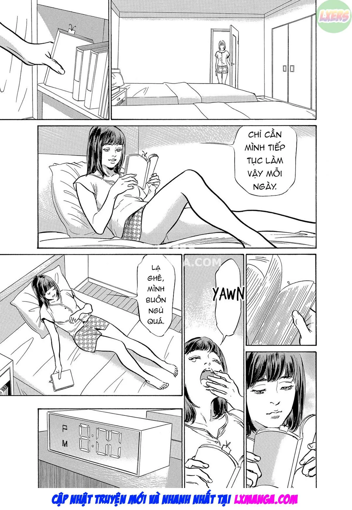 HentaiVN.net - Ảnh 20 - Gikei ni Yobai o Sareta Watashi wa Ikudotonaku Zecchou o Kurikaeshita - Chap 3