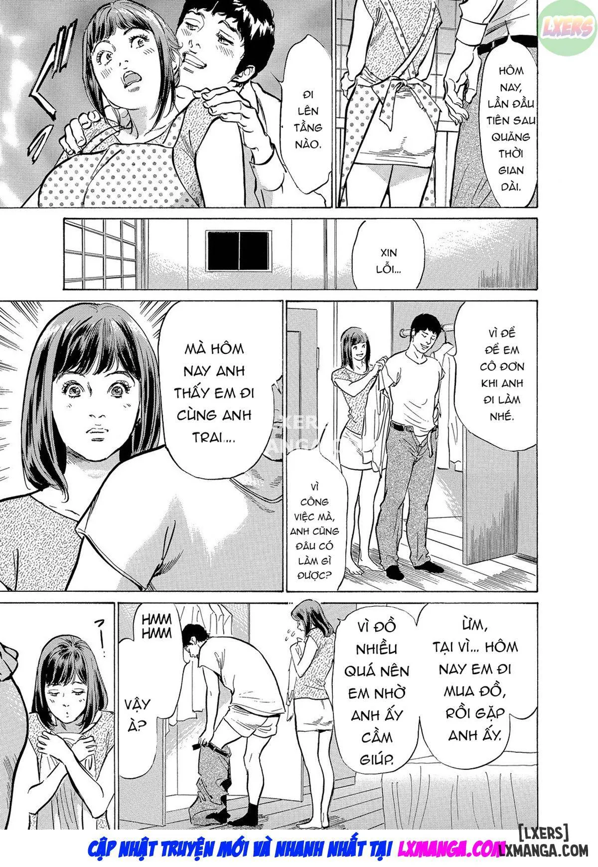 HentaiVN.net - Ảnh 6 - Gikei ni Yobai o Sareta Watashi wa Ikudotonaku Zecchou o Kurikaeshita - Chapter 3