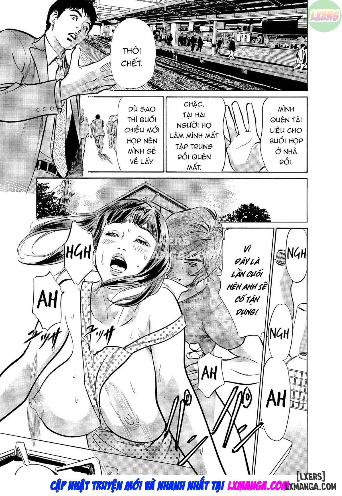 HentaiVN.net - Ảnh 32 - Gikei ni Yobai o Sareta Watashi wa Ikudotonaku Zecchou o Kurikaeshita - Chapter 4