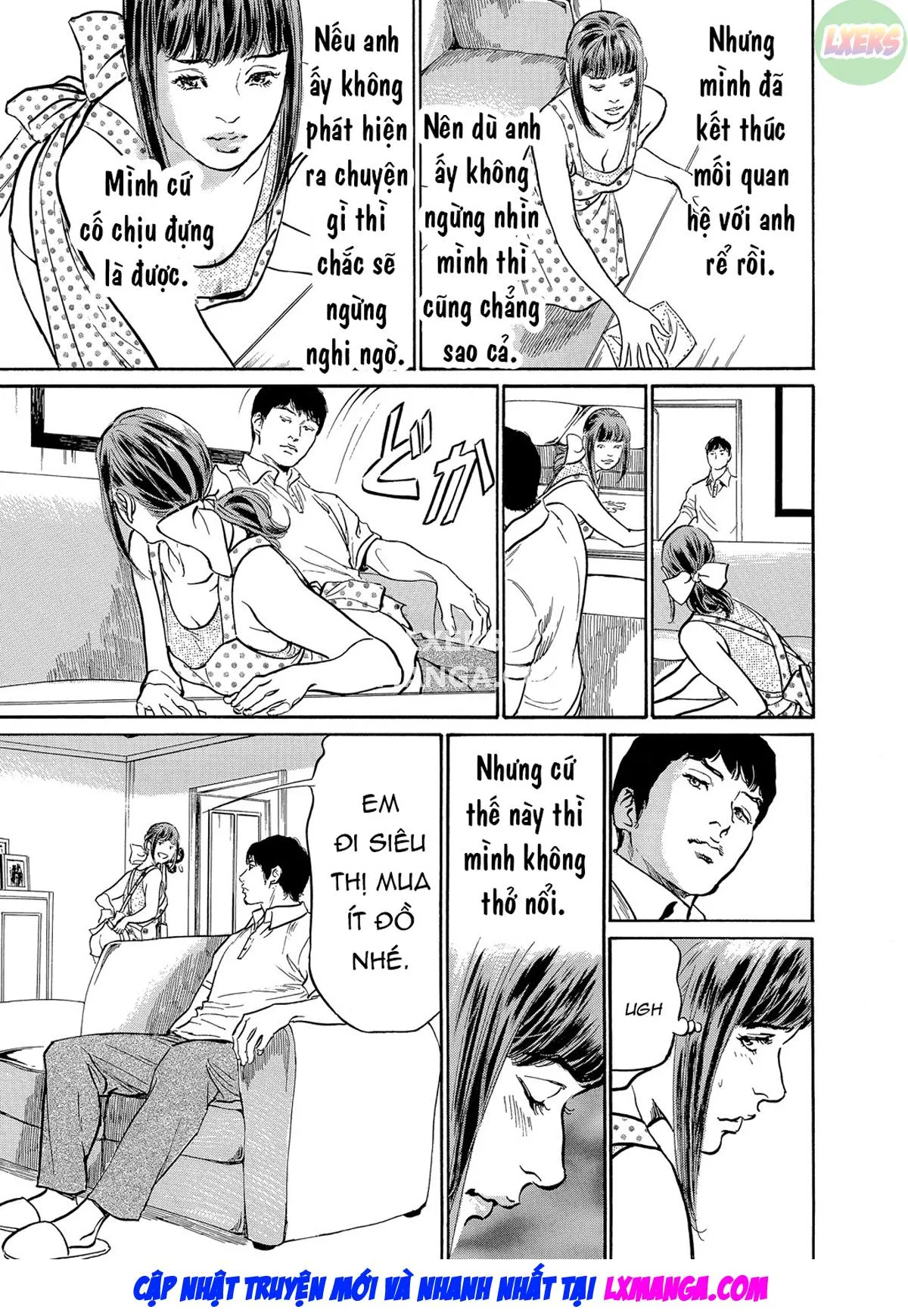 HentaiVN.net - Ảnh 20 - Gikei ni Yobai o Sareta Watashi wa Ikudotonaku Zecchou o Kurikaeshita - Chap 5