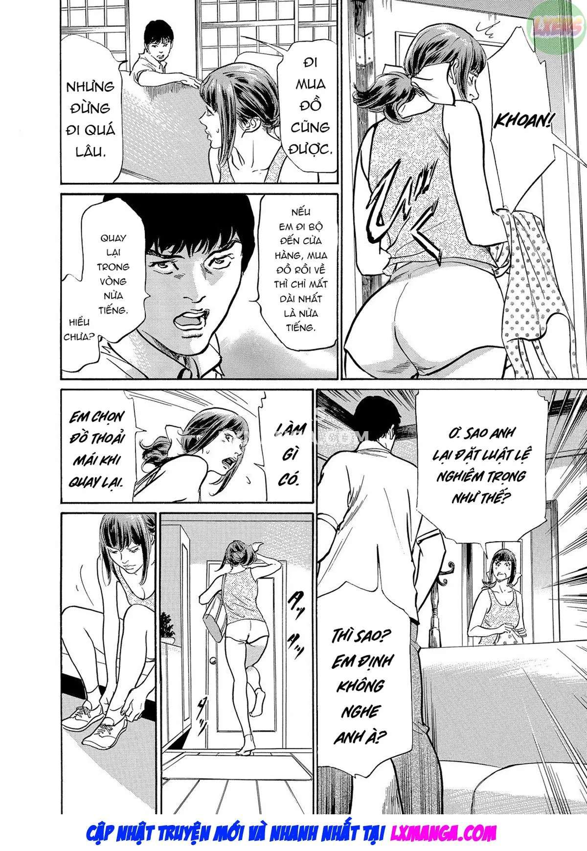 HentaiVN.net - Ảnh 21 - Gikei ni Yobai o Sareta Watashi wa Ikudotonaku Zecchou o Kurikaeshita - Chap 5