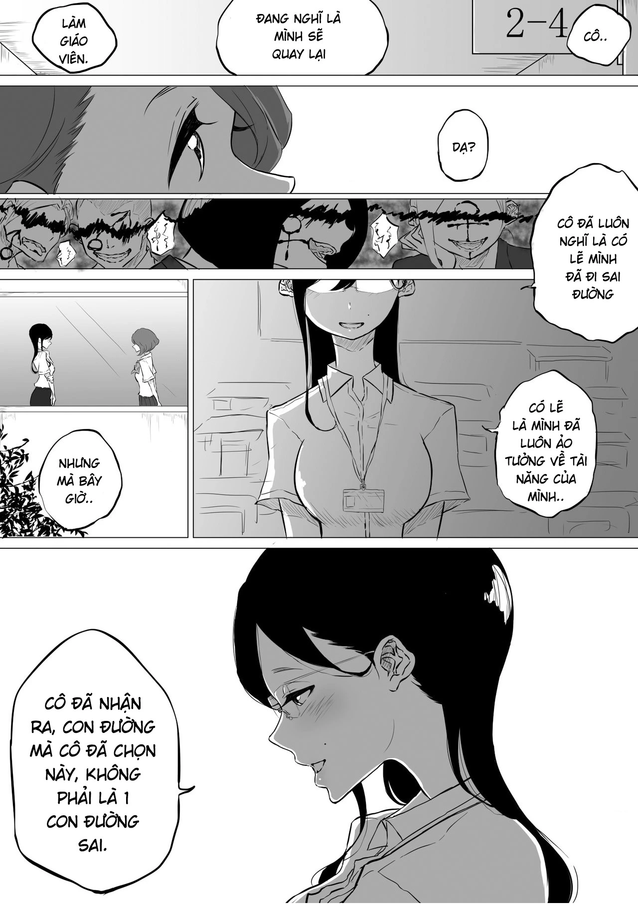 HentaiVN.net - Ảnh 32 - tại sao giáo viên của tôi lại ở 1 nhà thổ đồng tính nữ!? - Oneshot