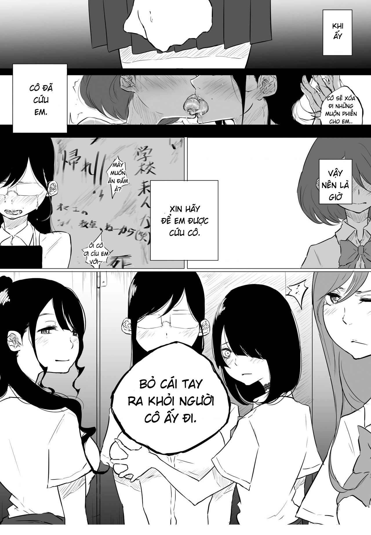 HentaiVN.net - Ảnh 9 - tại sao giáo viên của tôi lại ở 1 nhà thổ đồng tính nữ!? - Oneshot