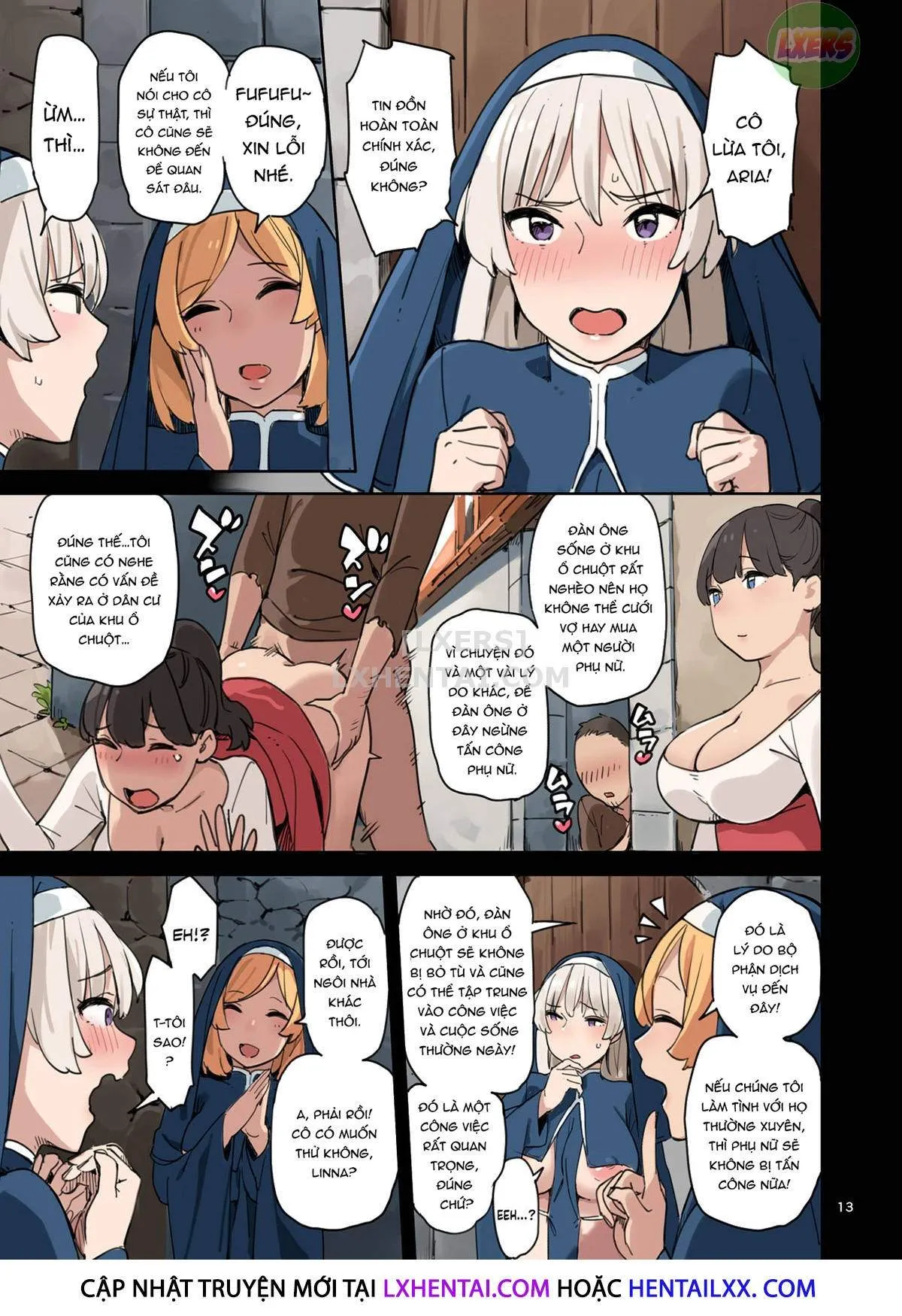 HentaiVN.net - Ảnh 14 - Let’s Visit The Service Department! [Houshibu O Kengaku Shiyou!] - Oneshot