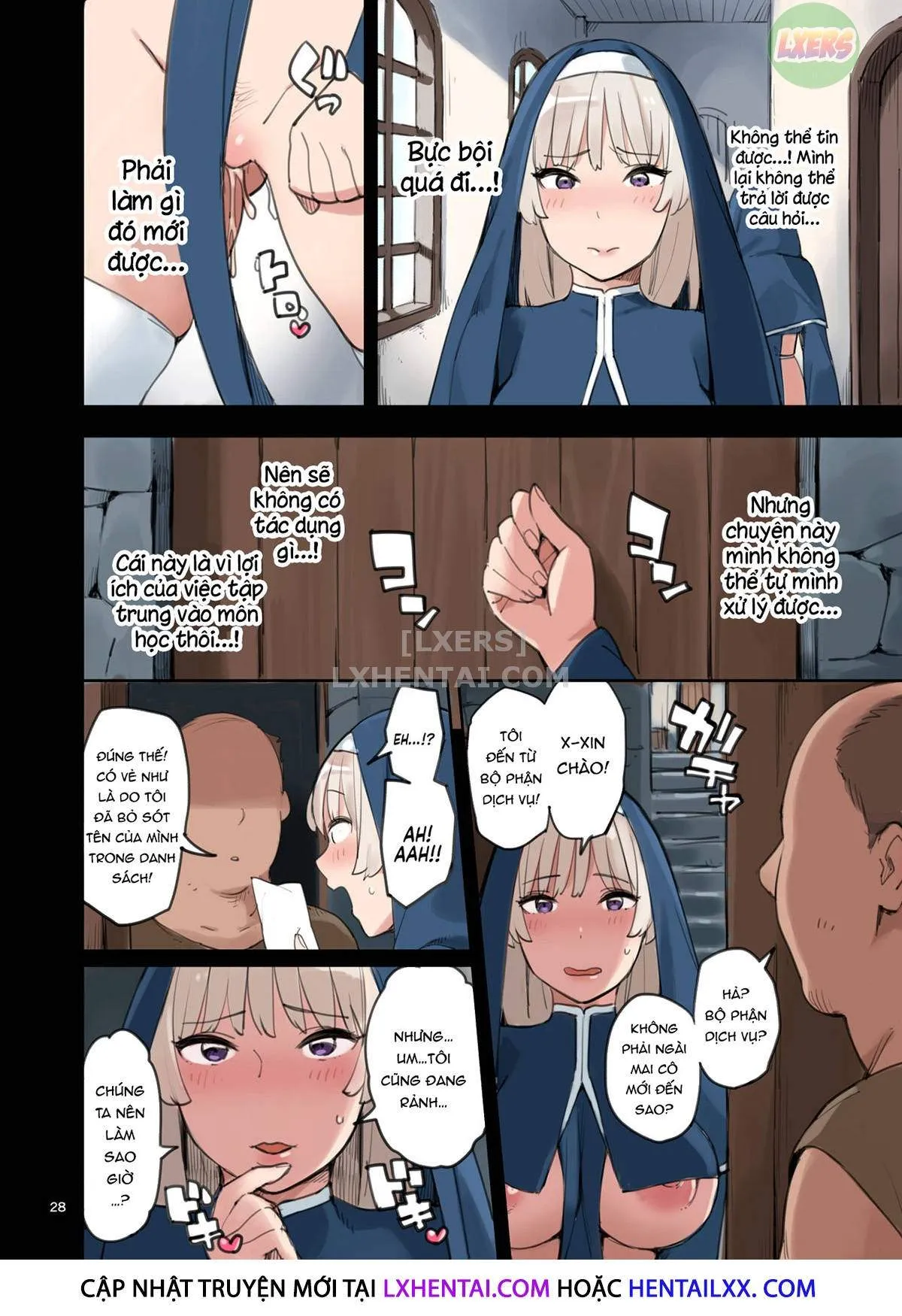 HentaiVN.net - Ảnh 28 - Let’s Visit The Service Department! [Houshibu O Kengaku Shiyou!] - Oneshot