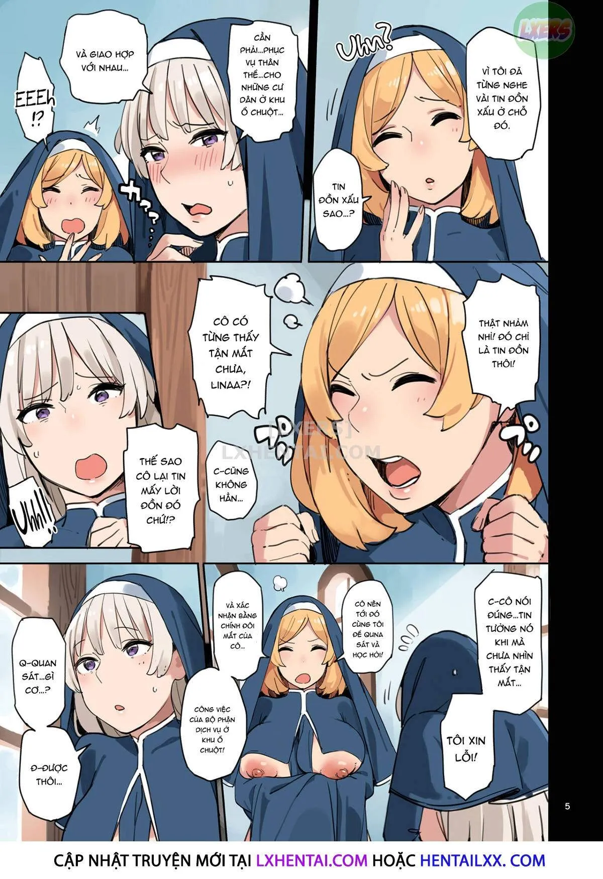 HentaiVN.net - Ảnh 6 - Let’s Visit The Service Department! [Houshibu O Kengaku Shiyou!] - Oneshot