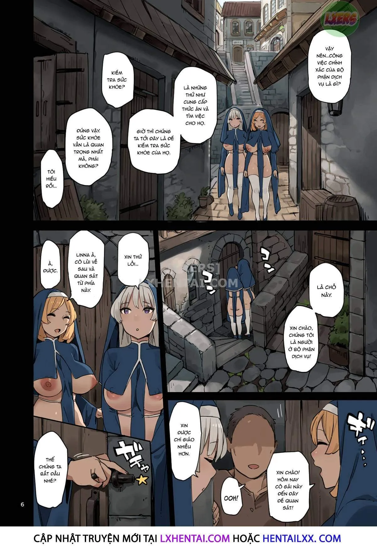 HentaiVN.net - Ảnh 7 - Let’s Visit The Service Department! [Houshibu O Kengaku Shiyou!] - Oneshot