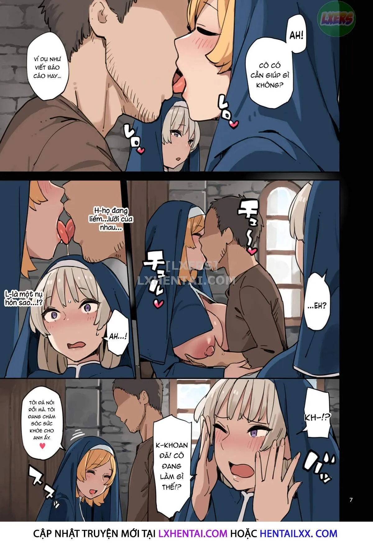 HentaiVN.net - Ảnh 8 - Let’s Visit The Service Department! [Houshibu O Kengaku Shiyou!] - Oneshot