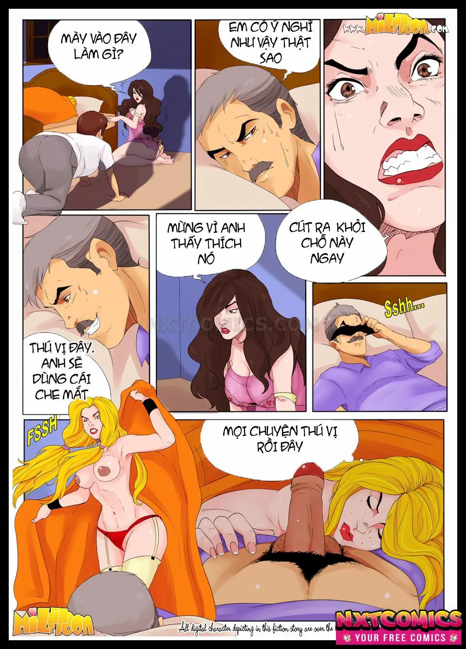HentaiVN.net - Ảnh 7 - Milftoon - Big Ass - Chương 2