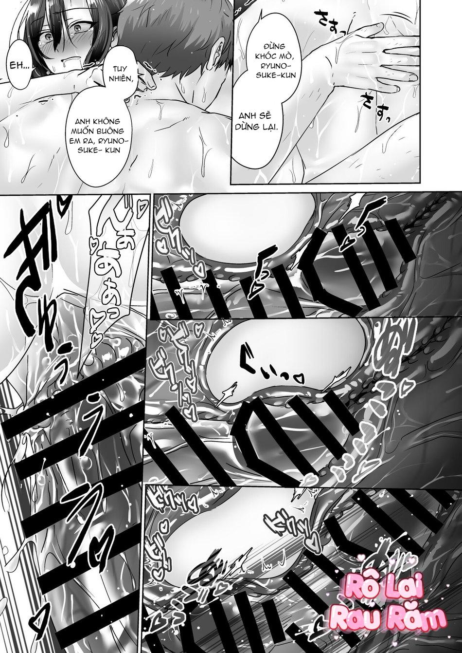 HentaiVN.net - Ảnh 21 - Oshiego no Shounen to Onsen Ecchi - one shot