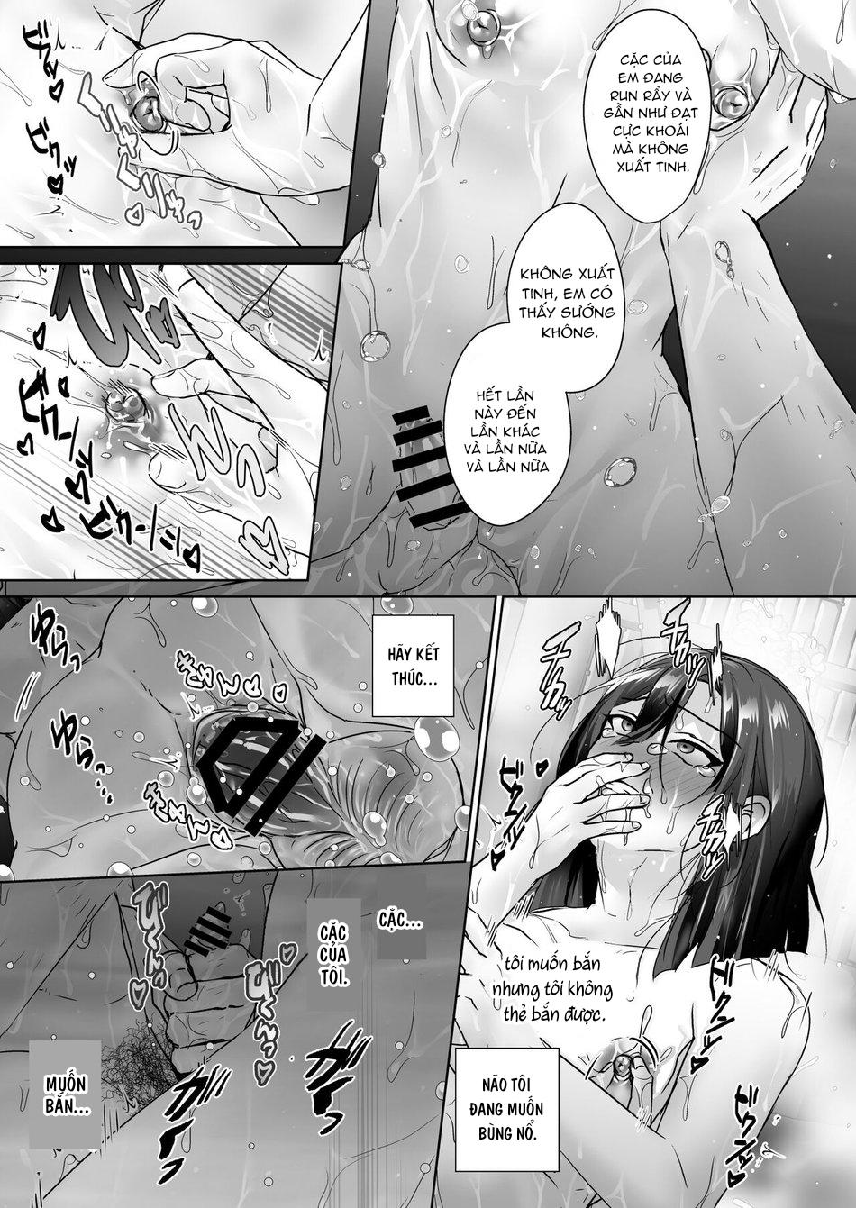 HentaiVN.net - Ảnh 23 - Oshiego no Shounen to Onsen Ecchi - one shot