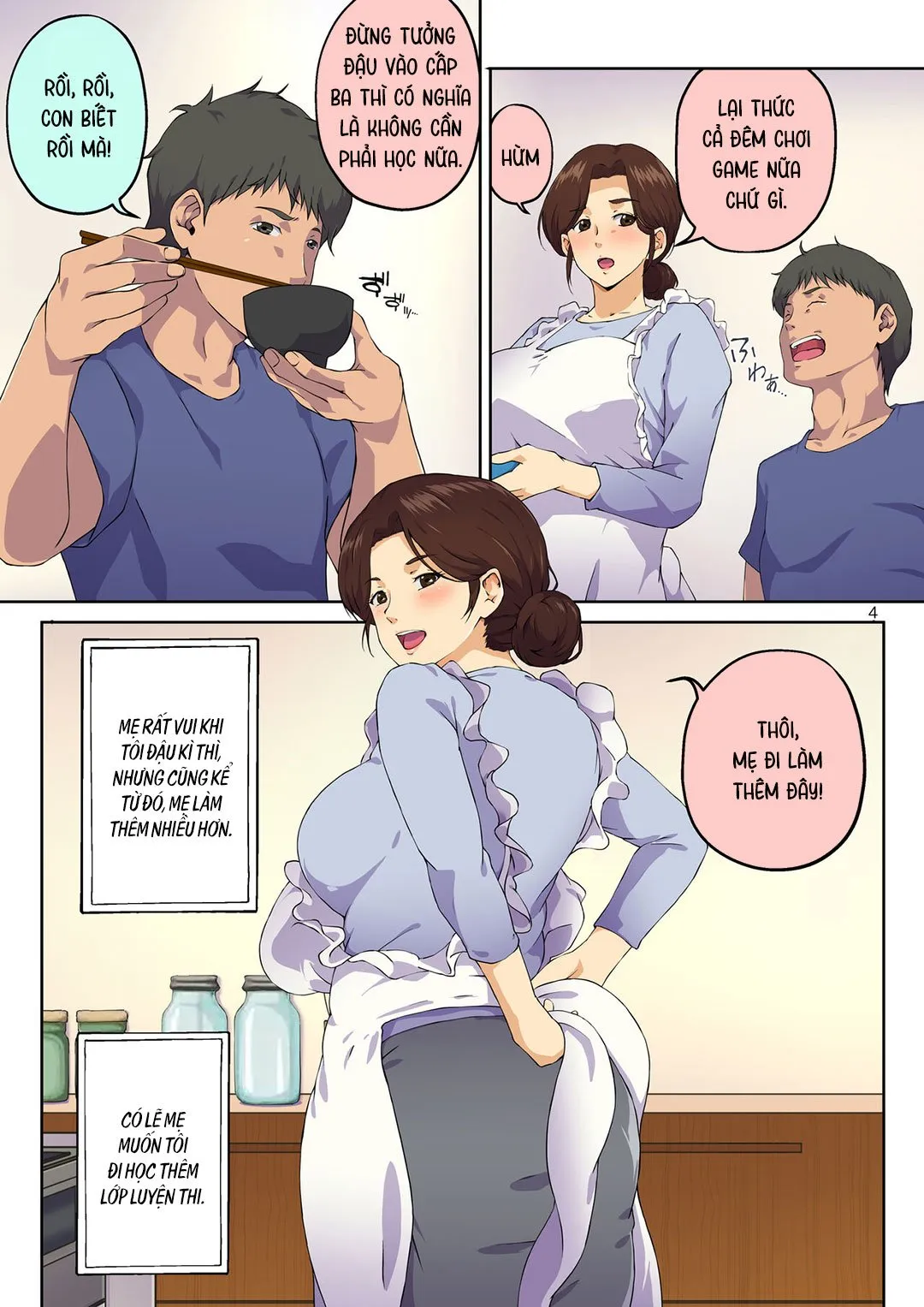 HentaiVN.net - Ảnh 6 - Tôi bày tỏ với mẹ và mẹ đã cho tôi xxx [Kaa-san ni Kokuhaku Shitara xxxx Made Sasete Kureta; When I Confessed to My Mother, She Let Me Do XXXX] - Oneshot