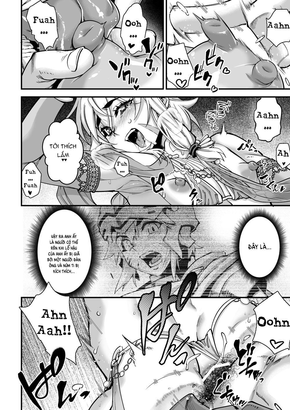 HentaiVN.net - Ảnh 20 - Yoru Wa Midara Na Betsu No Kao - oneshot