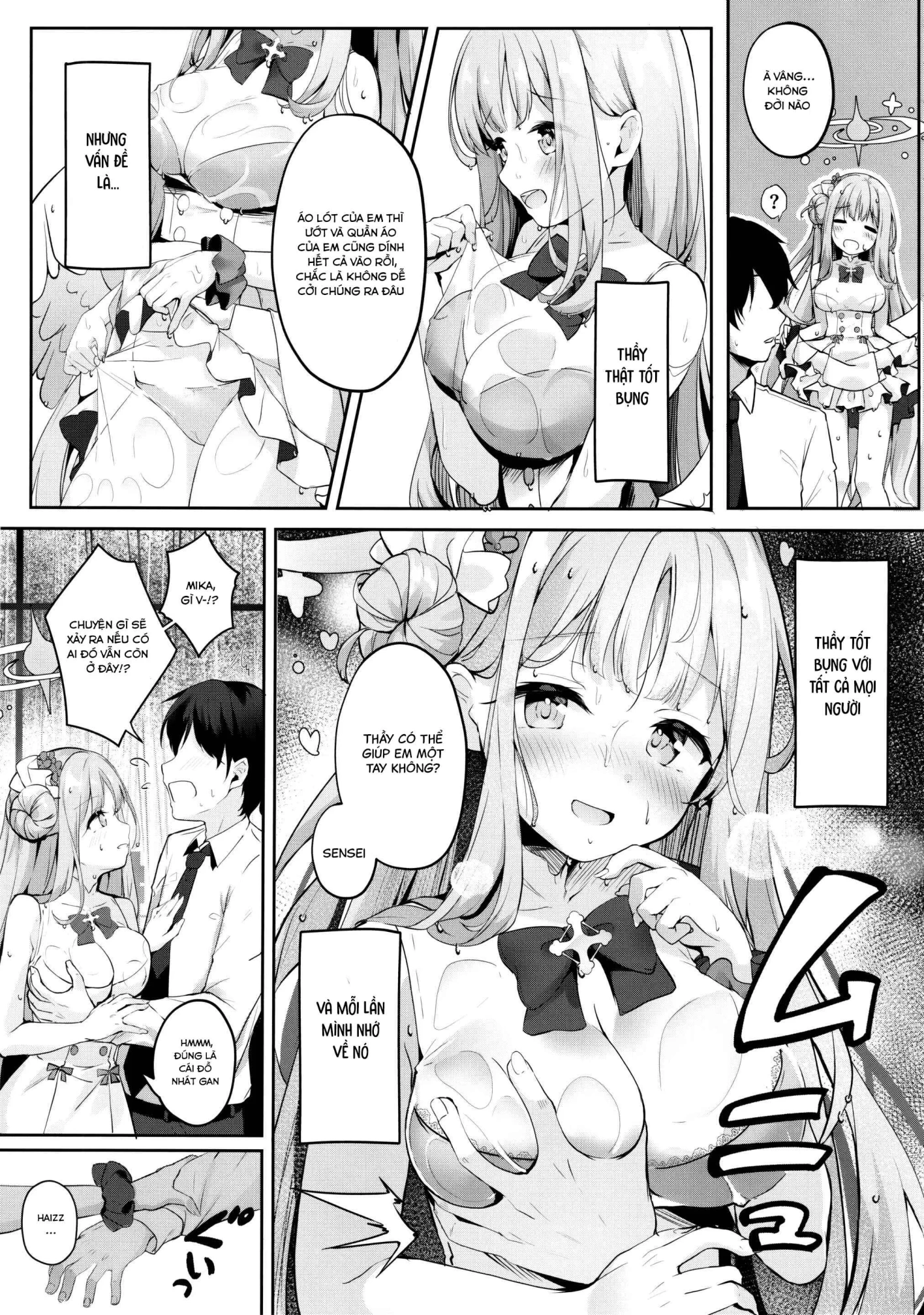 HentaiVN.net - Ảnh 8 - Nơi trú ẩn ngọt ngào cùng Mika - Oneshot