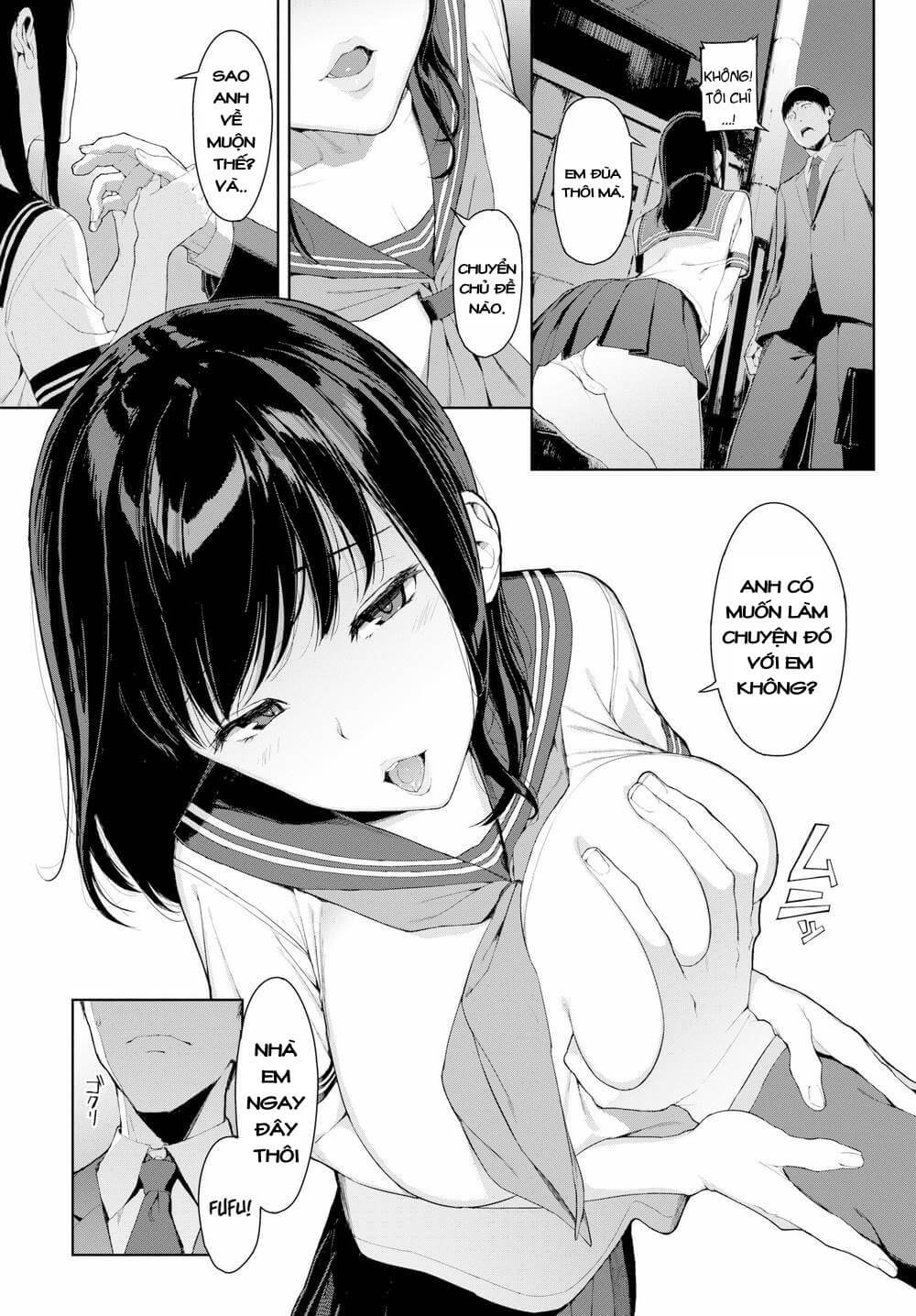 HentaiVN.net - Ảnh 3 - The way home - Oneshot