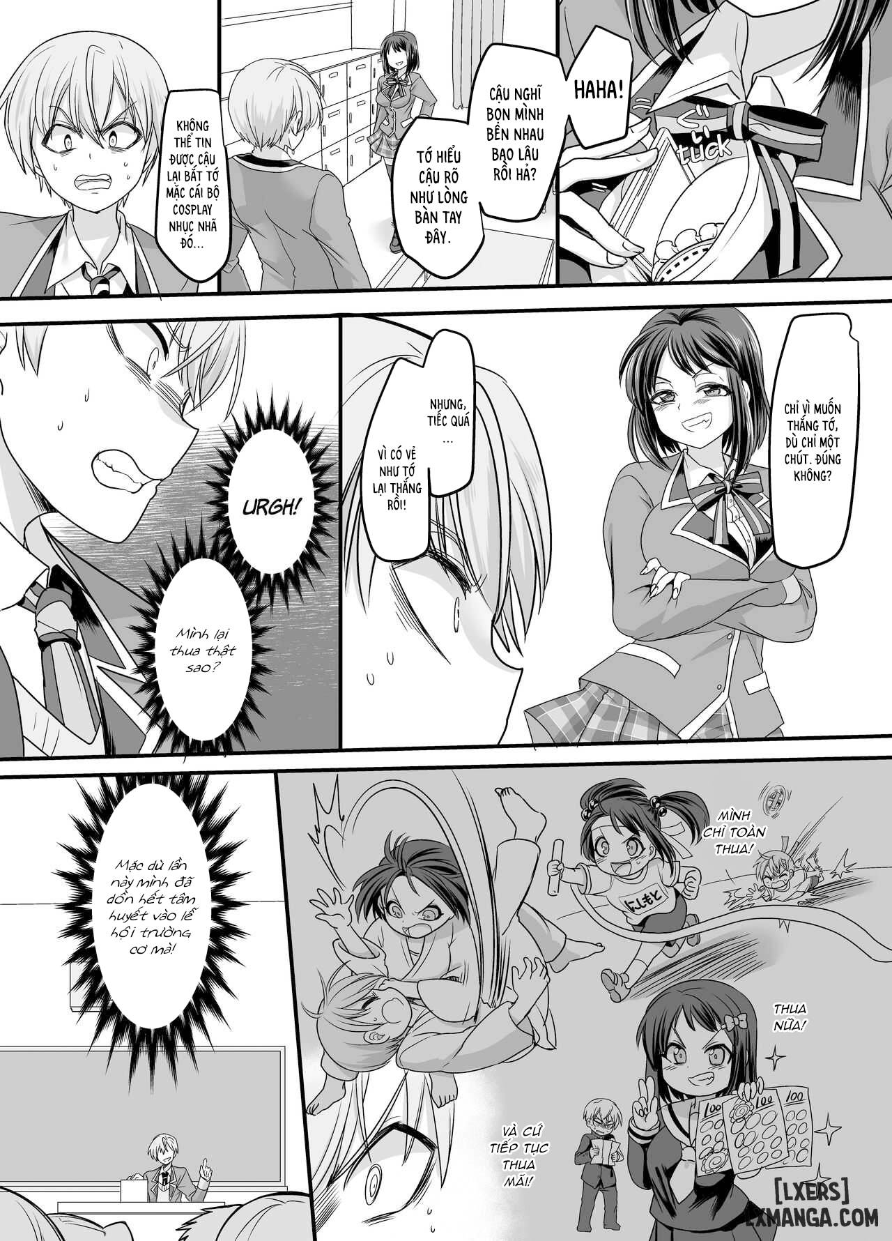 HentaiVN.net - Ảnh 5 - Kanojo no Cosplay ~Chijoku no Nyotaika Choukyou!!~ - Oneshot.